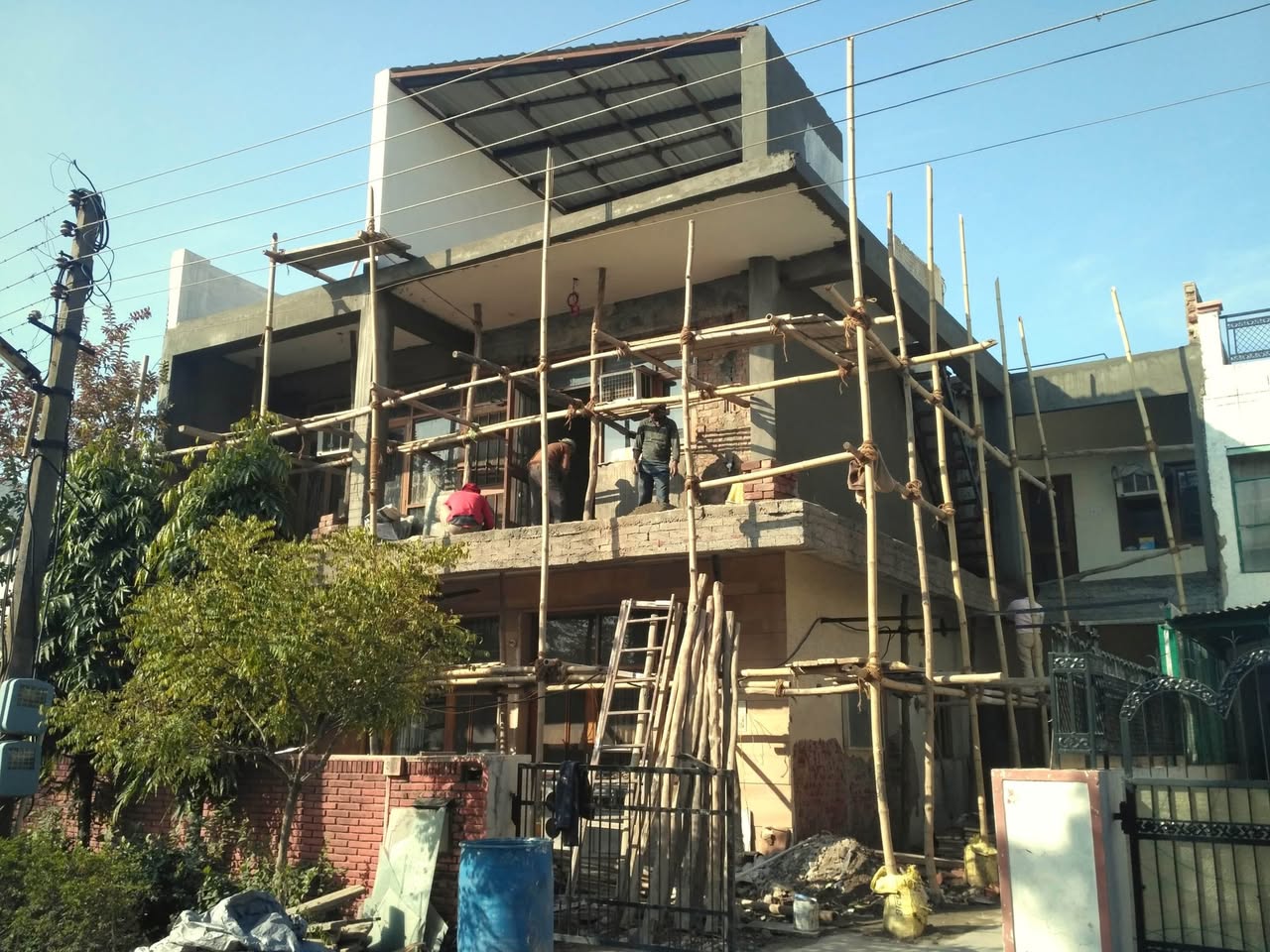 Existing Structure (Front View)